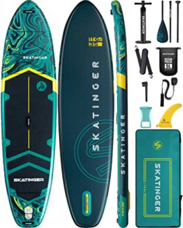 Skatinger 11'6×35" Super Wide Inflatable Stand Up Paddle Board Review
